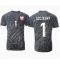 Maillot de football Réplique Pologne Wojciech Szczesny #1 Gardien de but Extérieur Europe 2024 Manche Courte