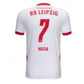 Maillot de football Réplique RB Leipzig Antonio Nusa #7 Domicile 2024-25 Manche Courte