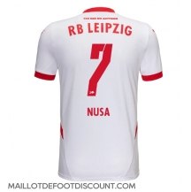 Maillot de football Réplique RB Leipzig Antonio Nusa #7 Domicile 2024-25 Manche Courte
