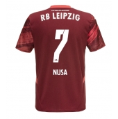 Maillot de football Réplique RB Leipzig Antonio Nusa #7 Extérieur 2024-25 Manche Courte