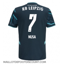 Maillot de football Réplique RB Leipzig Antonio Nusa #7 Troisième 2024-25 Manche Courte