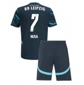 Maillot de football Réplique RB Leipzig Antonio Nusa #7 Troisième Enfant 2024-25 Manche Courte (+ Pantalon court)