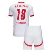 Maillot de football Réplique RB Leipzig Arthur Vermeeren #18 Domicile Enfant 2024-25 Manche Courte (+ Pantalon court)