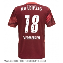 Maillot de football Réplique RB Leipzig Arthur Vermeeren #18 Extérieur 2024-25 Manche Courte