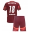 Maillot de football Réplique RB Leipzig Arthur Vermeeren #18 Extérieur Enfant 2024-25 Manche Courte (+ Pantalon court)