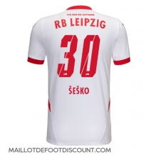 Maillot de football Réplique RB Leipzig Benjamin Sesko #30 Domicile 2024-25 Manche Courte