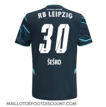 Maillot de football Réplique RB Leipzig Benjamin Sesko #30 Troisième 2024-25 Manche Courte