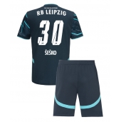 Maillot de football Réplique RB Leipzig Benjamin Sesko #30 Troisième Enfant 2024-25 Manche Courte (+ Pantalon court)