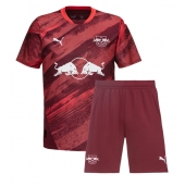 Maillot de football Réplique RB Leipzig Extérieur Enfant 2024-25 Manche Courte (+ Pantalon court)