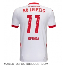 Maillot de football Réplique RB Leipzig Lois Openda #11 Domicile 2024-25 Manche Courte