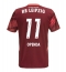 Maillot de football Réplique RB Leipzig Lois Openda #11 Extérieur 2024-25 Manche Courte