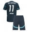 Maillot de football Réplique RB Leipzig Lois Openda #11 Troisième Enfant 2024-25 Manche Courte (+ Pantalon court)