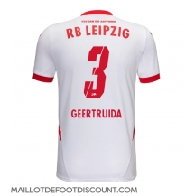 Maillot de football Réplique RB Leipzig Lutsharel Geertruida #3 Domicile 2024-25 Manche Courte