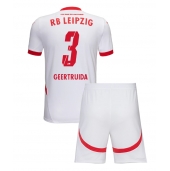 Maillot de football Réplique RB Leipzig Lutsharel Geertruida #3 Domicile Enfant 2024-25 Manche Courte (+ Pantalon court)