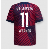 Maillot de football Réplique RB Leipzig Timo Werner #11 Extérieur 2023-24 Manche Courte