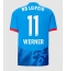 Maillot de football Réplique RB Leipzig Timo Werner #11 Troisième 2023-24 Manche Courte
