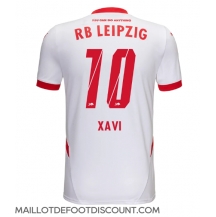 Maillot de football Réplique RB Leipzig Xavi Simons #10 Domicile 2024-25 Manche Courte