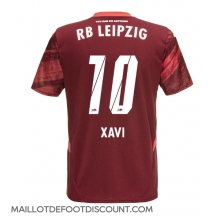 Maillot de football Réplique RB Leipzig Xavi Simons #10 Extérieur 2024-25 Manche Courte