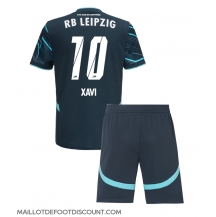 Maillot de football Réplique RB Leipzig Xavi Simons #10 Troisième Enfant 2024-25 Manche Courte (+ Pantalon court)