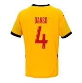 Maillot de football Réplique RC Lens Kevin Danso #4 Domicile 2024-25 Manche Courte