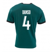 Maillot de football Réplique RC Lens Kevin Danso #4 Extérieur 2024-25 Manche Courte