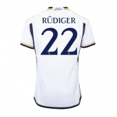 Maillot de football Réplique Real Madrid Antonio Rudiger #22 Domicile 2023-24 Manche Courte