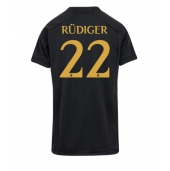 Maillot de football Réplique Real Madrid Antonio Rudiger #22 Troisième Femme 2023-24 Manche Courte