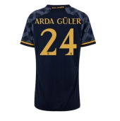 Maillot de football Réplique Real Madrid Arda Guler #24 Extérieur Femme 2023-24 Manche Courte