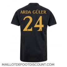 Maillot de football Réplique Real Madrid Arda Guler #24 Troisième 2023-24 Manche Courte