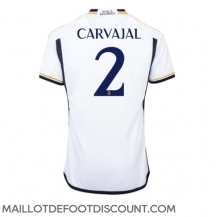 Maillot de football Réplique Real Madrid Daniel Carvajal #2 Domicile 2023-24 Manche Courte