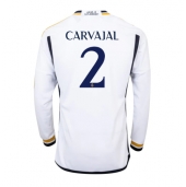 Maillot de football Réplique Real Madrid Daniel Carvajal #2 Domicile 2023-24 Manche Longue