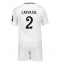 Maillot de football Réplique Real Madrid Daniel Carvajal #2 Domicile Enfant 2024-25 Manche Courte (+ Pantalon court)