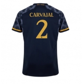 Maillot de football Réplique Real Madrid Daniel Carvajal #2 Extérieur 2023-24 Manche Courte
