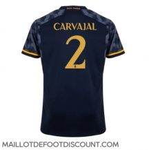 Maillot de football Réplique Real Madrid Daniel Carvajal #2 Extérieur 2023-24 Manche Courte