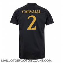 Maillot de football Réplique Real Madrid Daniel Carvajal #2 Troisième 2023-24 Manche Courte
