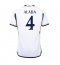 Maillot de football Réplique Real Madrid David Alaba #4 Domicile 2023-24 Manche Courte