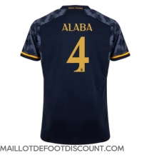 Maillot de football Réplique Real Madrid David Alaba #4 Extérieur 2023-24 Manche Courte