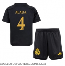 Maillot de football Réplique Real Madrid David Alaba #4 Troisième Enfant 2023-24 Manche Courte (+ Pantalon court)