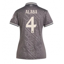 Maillot de football Réplique Real Madrid David Alaba #4 Troisième Femme 2024-25 Manche Courte