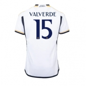 Maillot de football Réplique Real Madrid Federico Valverde #15 Domicile 2023-24 Manche Courte