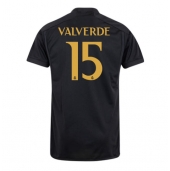Maillot de football Réplique Real Madrid Federico Valverde #15 Troisième 2023-24 Manche Courte