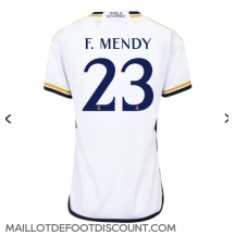 Maillot de football Réplique Real Madrid Ferland Mendy #23 Domicile Femme 2023-24 Manche Courte
