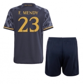 Maillot de football Réplique Real Madrid Ferland Mendy #23 Extérieur Enfant 2023-24 Manche Courte (+ Pantalon court)