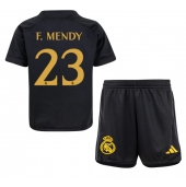 Maillot de football Réplique Real Madrid Ferland Mendy #23 Troisième Enfant 2023-24 Manche Courte (+ Pantalon court)