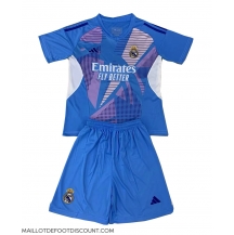 Maillot de football Réplique Real Madrid Gardien de but Domicile Enfant 2024-25 Manche Courte (+ Pantalon court)