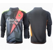 Maillot de football Réplique Real Madrid Gardien de but Extérieur 2024-25 Manche Longue