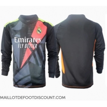 Maillot de football Réplique Real Madrid Gardien de but Extérieur 2024-25 Manche Longue