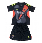 Maillot de football Réplique Real Madrid Gardien de but Extérieur Enfant 2024-25 Manche Courte (+ Pantalon court)