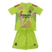 Maillot de football Réplique Real Madrid Gardien de but Troisième Enfant 2024-25 Manche Courte (+ Pantalon court)