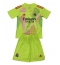 Maillot de football Réplique Real Madrid Gardien de but Troisième Enfant 2024-25 Manche Courte (+ Pantalon court)